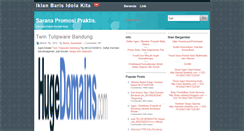 Desktop Screenshot of iklan.idolakita.com